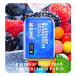 BIMO CRYSTAL 12000 2% - Bluberry Raspberry Bubblegum