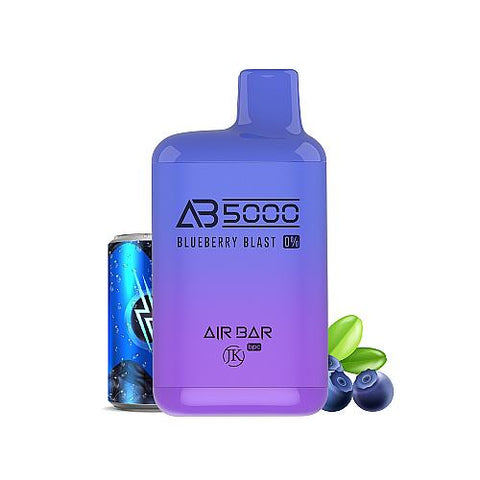 AIR BAR 5000 0% - Blueberry Blast