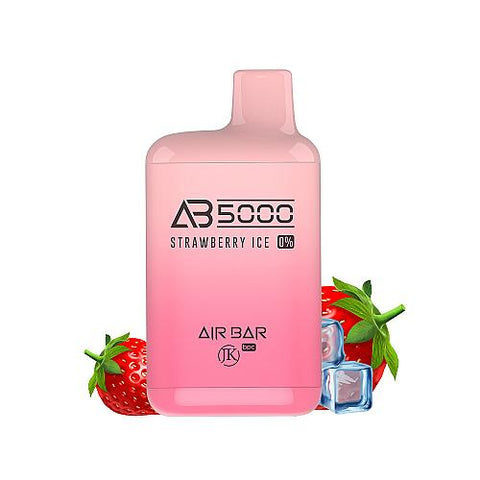 AIR BAR 5000 0% - Strawberry Ice